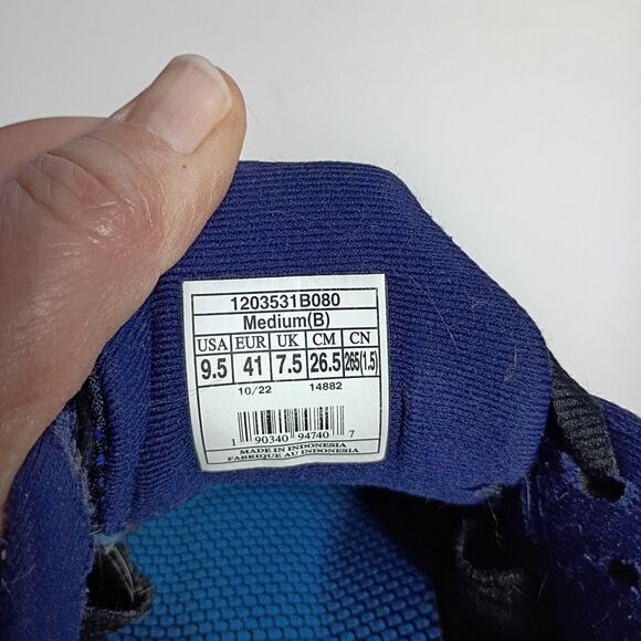 Brooks Adrenaline GTS 22 Running shoes Women's 9.5 Blue Purple Sneakers Fitness - Picture 7 of 10